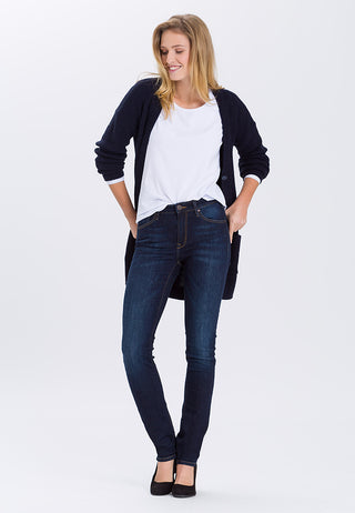 CROSS JEANS ANYA Jeans - Indigo Eclipse Used - P489-077