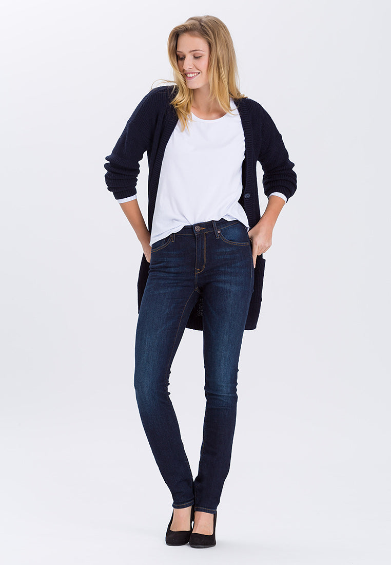 CROSS JEANS ANYA Jeans - Indigo Eclipse Used - P489-077