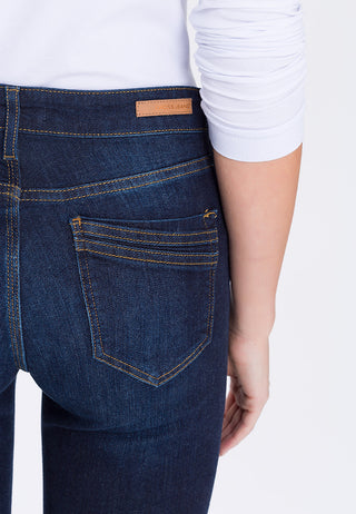CROSS JEANS ANYA Jeans - Indigo Eclipse Used - P489-077