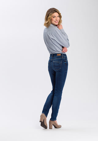 CROSS JEANS ANYA Five Pocket - Midnight Sun Wash - P489-120