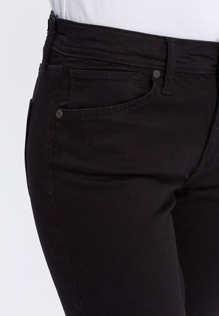 CROSS JEANS ANYA 5-Pocket Hose - Noir Velvet Black - P489-155