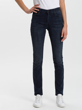 CROSS JEANS ANYA Jeans - Midnight Atlas Blue - P489-159