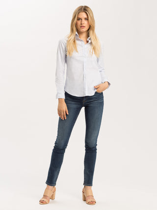 CROSS JEANS Anya Five-Pocket - Ocean Night Denim - P489-162
