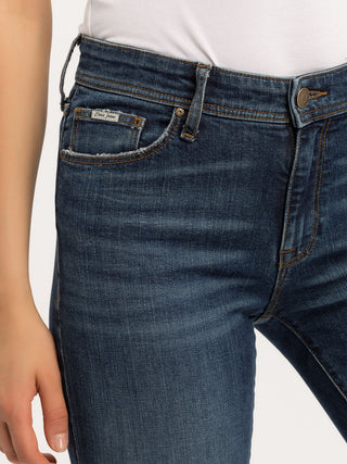 CROSS JEANS Anya Five-Pocket - Ocean Night Denim - P489-162