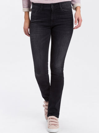 CROSS JEANS ANYA Five Pocket - Midnight Washed Black - P489-166