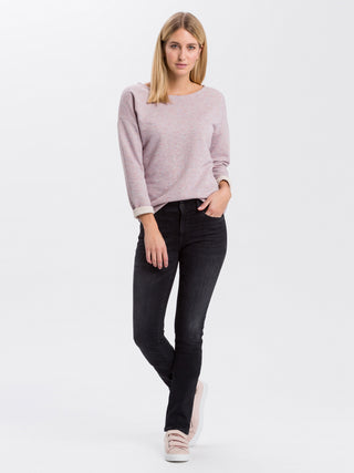 CROSS JEANS ANYA Five Pocket - Midnight Washed Black - P489-166