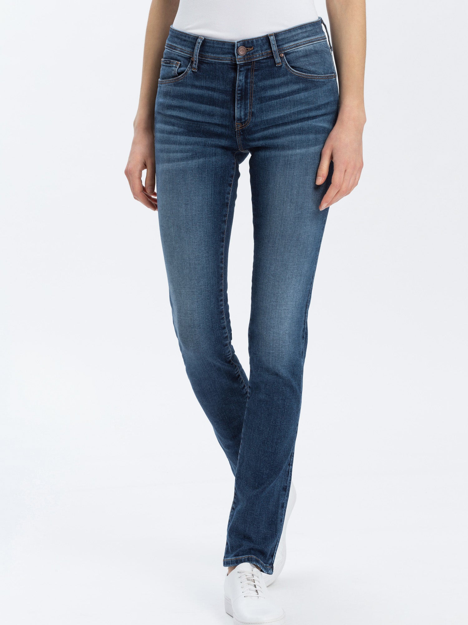 CROSS JEANS ANYA Jeans - Deep Indigo Wash - P489-167