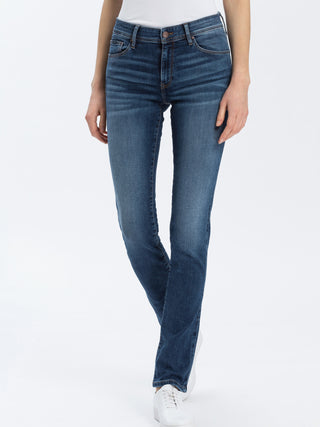 CROSS JEANS ANYA Jeans - Deep Indigo Wash - P489-167