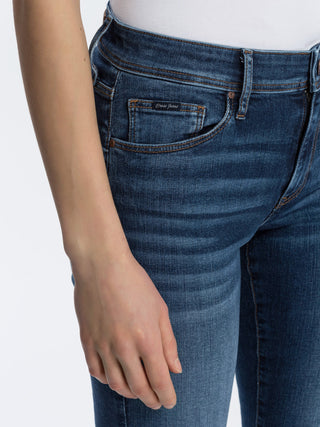 CROSS JEANS ANYA Jeans - Deep Indigo Wash - P489-167