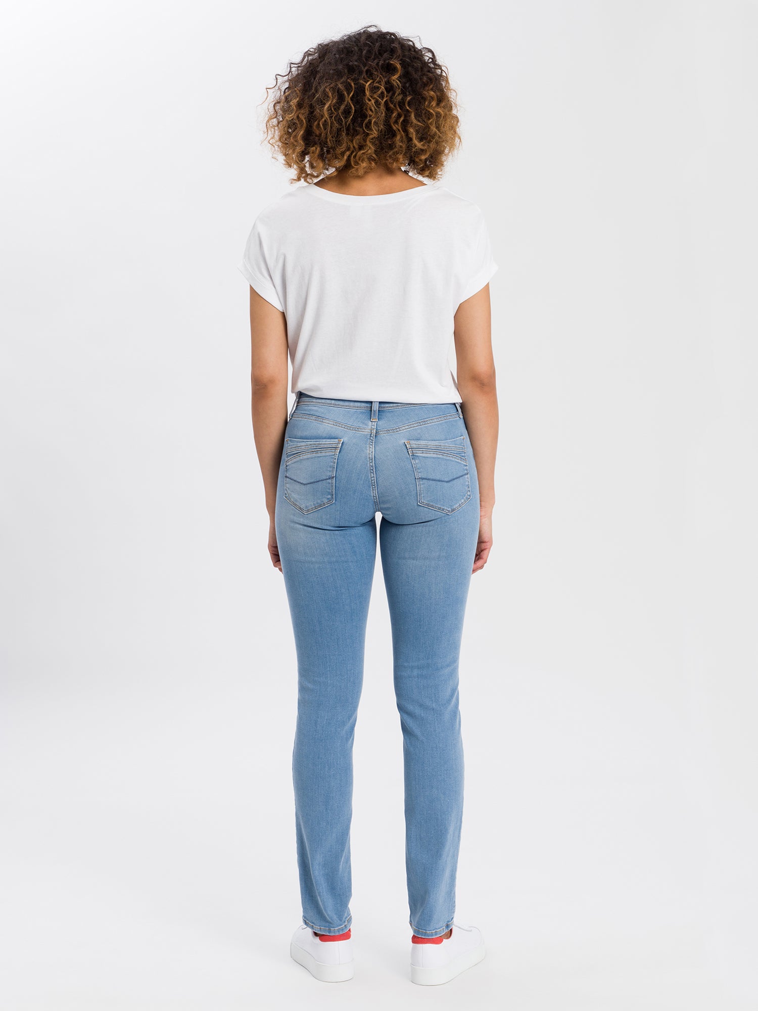 CROSS JEANS ANYA Jeans - Sea Breeze Wash Blue - P489-174 von Cross Jeans