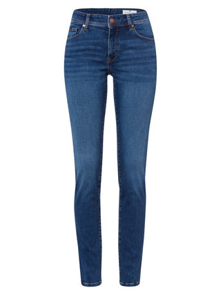 CROSS JEANS Anya Slim Jeans - Deep Indigo Wash - P489-175
