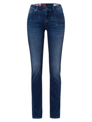 CROSS JEANS Anya Five Pocket - Midnight Ocean Blue - P489-187