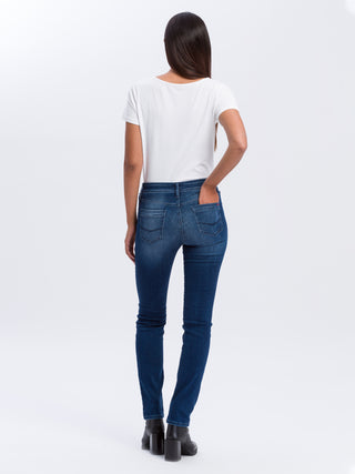 CROSS JEANS Anya Five Pocket - Midnight Ocean Blue - P489-187