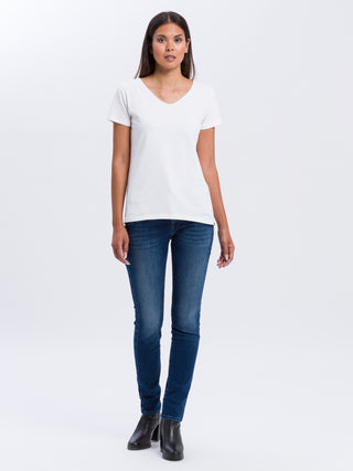 CROSS JEANS Anya Five Pocket - Midnight Ocean Blue - P489-187