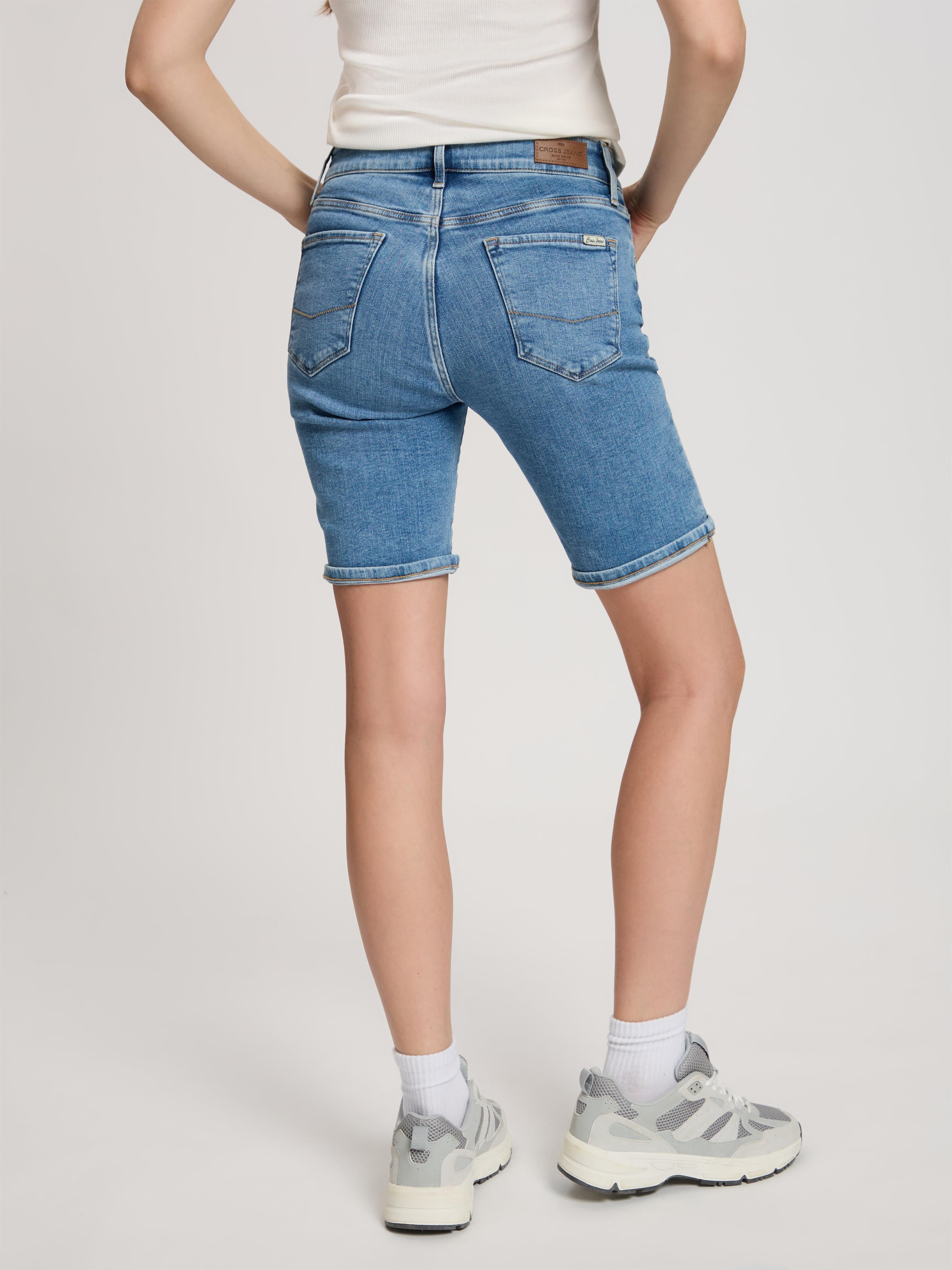 CROSS JEANS Anya Short - Misty Riviera Blue - P528-012 von Cross Jeans