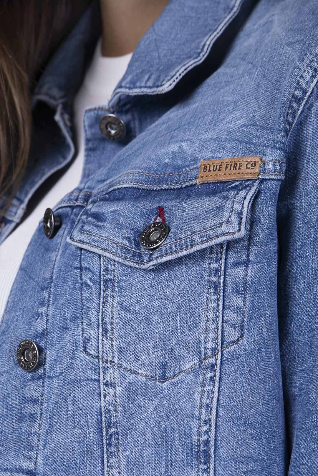 BLUE FIRE GIPSY Jeansjacke - Shorelight Blue - 3000.234 von Blue Fire