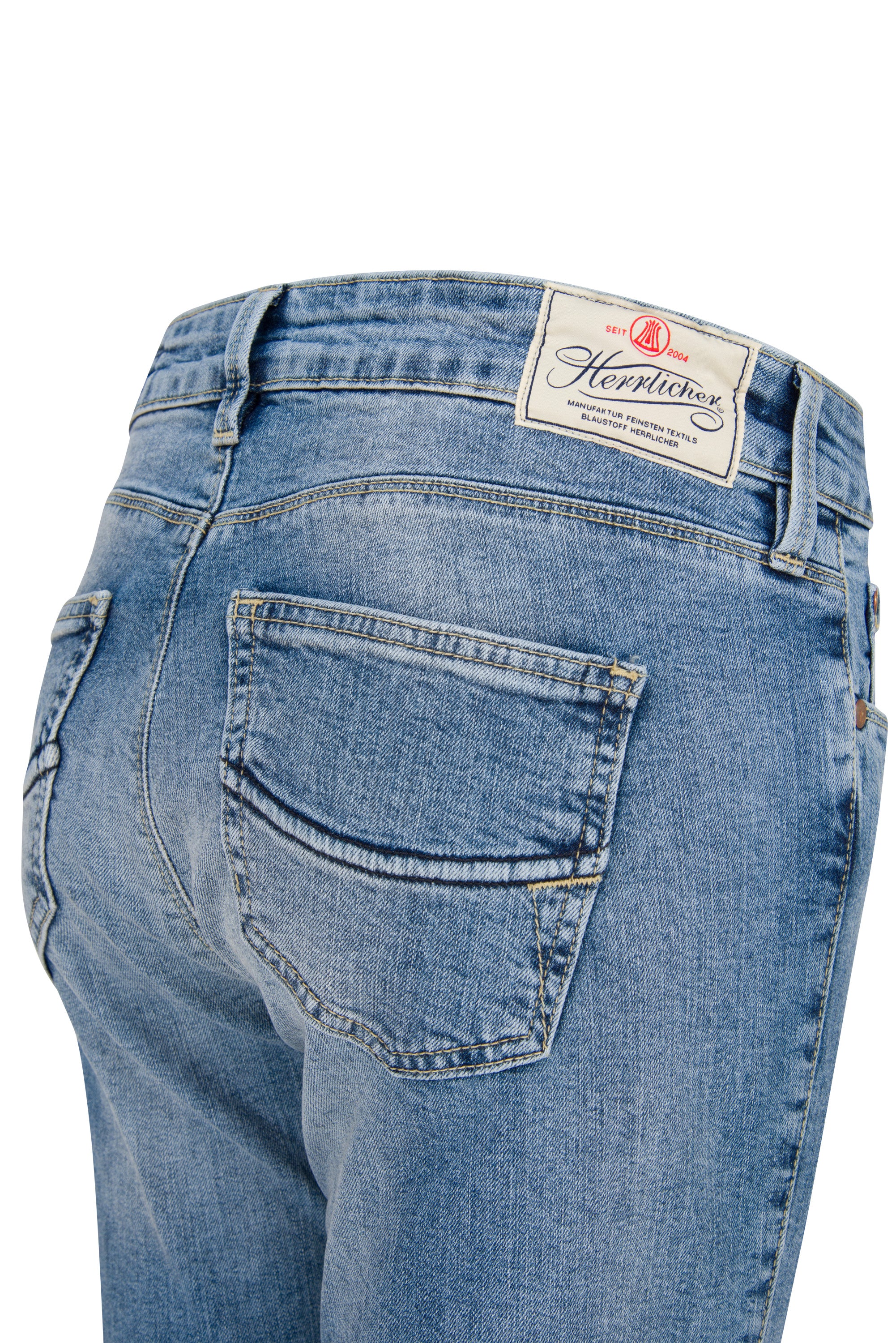 HERRLICHER SUPER G Straight Denim Stretch - Coastal Seabreeze Blue - 5794-D9661-652 von Herrlicher