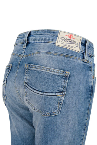 HERRLICHER SUPER G Straight Denim Stretch - Coastal Seabreeze Blue - 5794-D9661-652