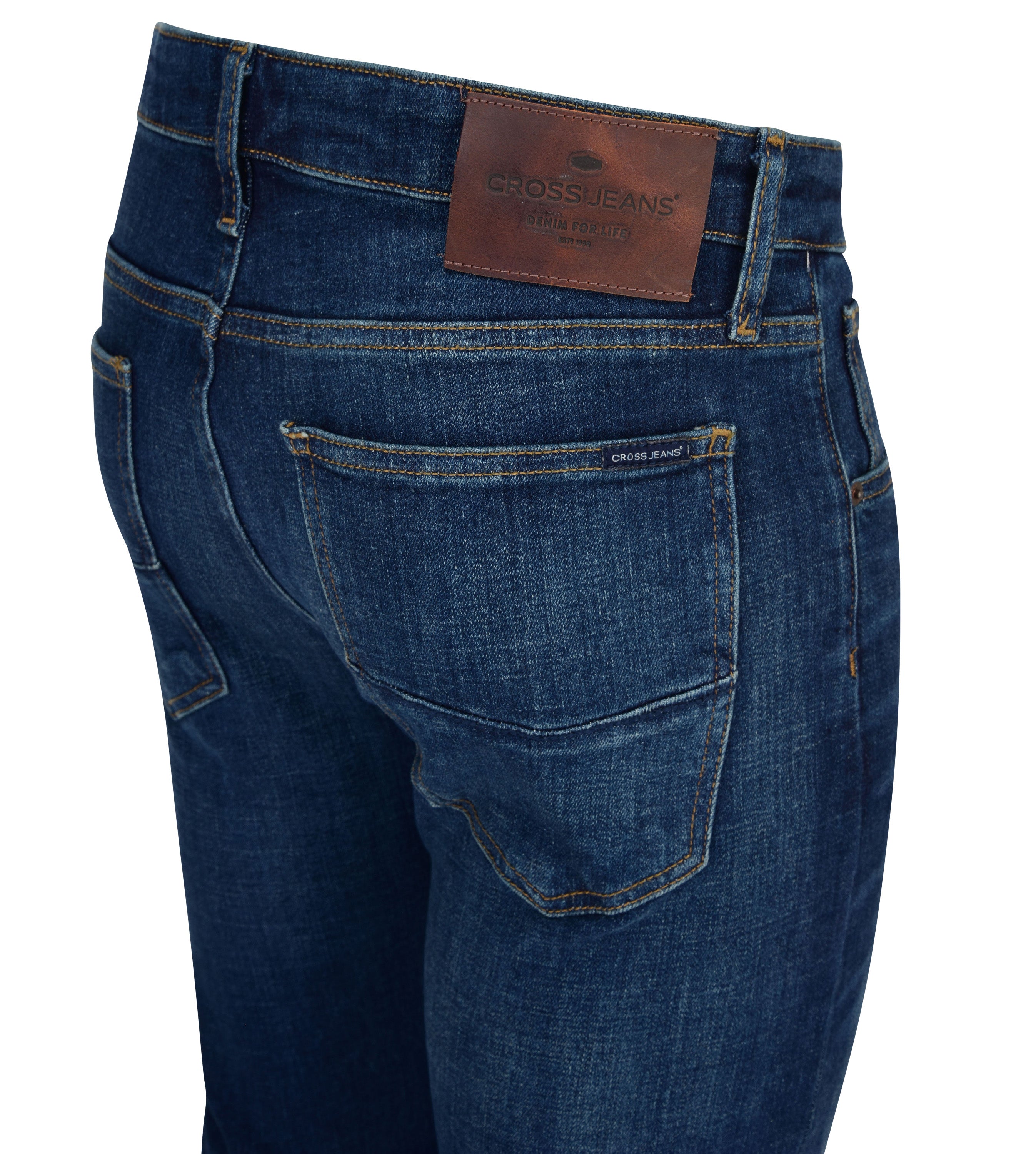 CROSS JEANS DAMIEN Jeans - Indigo Roadstone - E198-018 von Cross Jeans