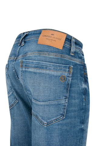 CROSS JEANS Jimi Five Pocket - Coastal Sky Blue - F163-039