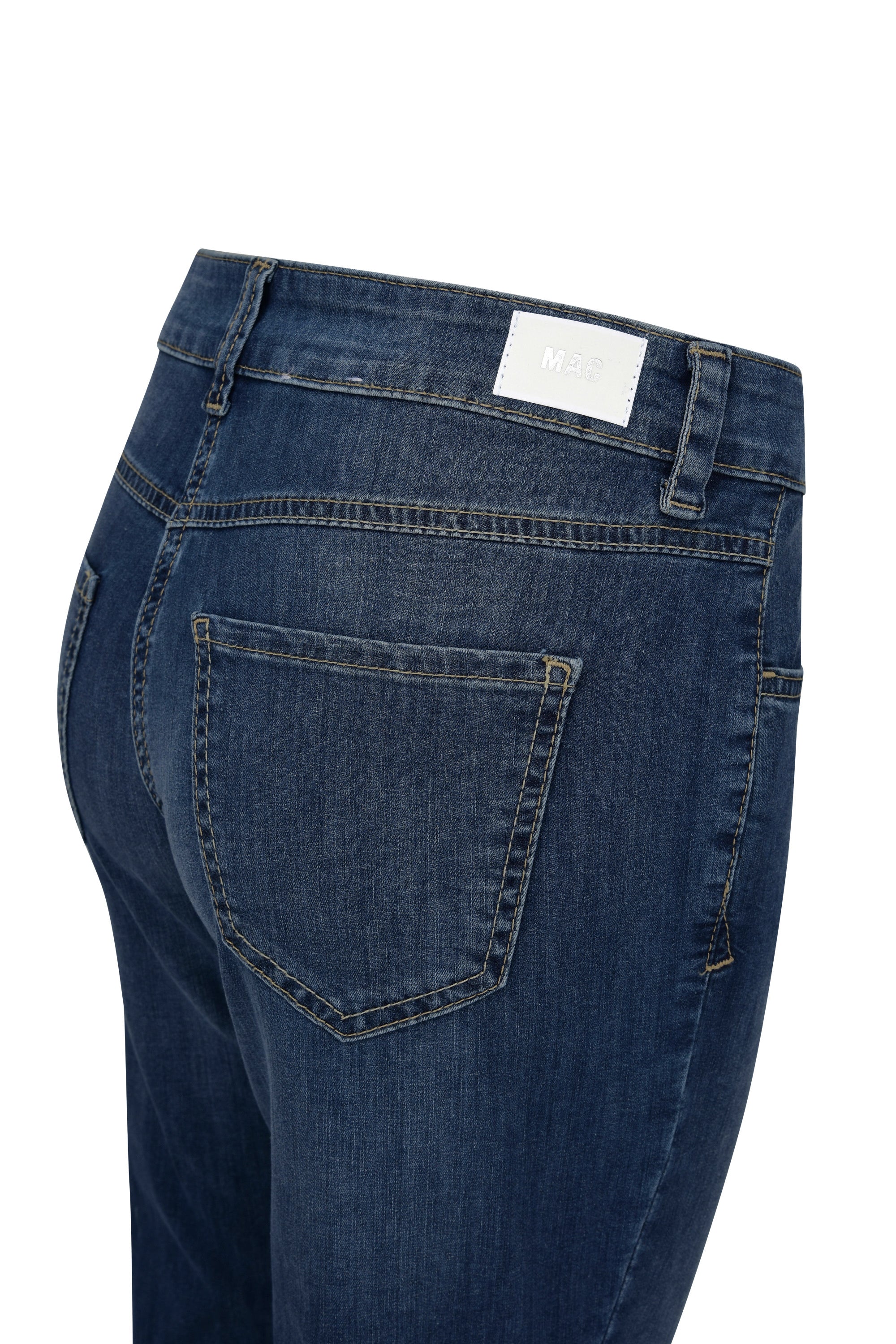 MAC angela 7/8 summer clean basic wash 5209-90-0371l-d844 - denim d'été