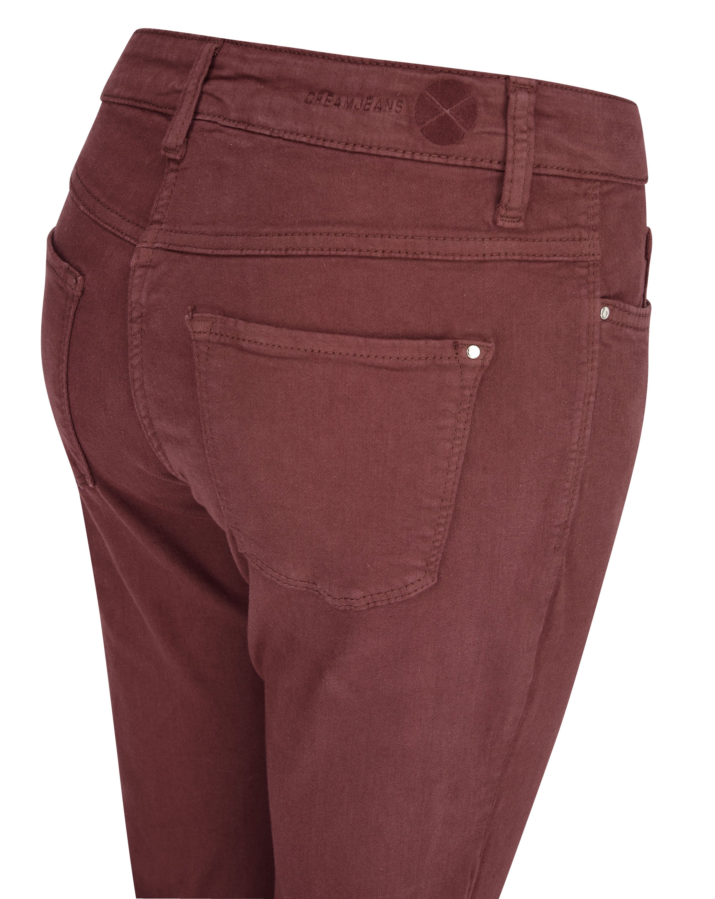 MAC Dream Skinny Jeans - Rusty Bordeaux Red - 5402-00-0355-495R von MAC