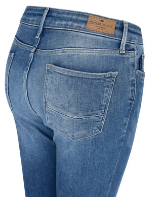 CROSS JEANS Alan Five Pocket - Faded Sky Blue - N497-143