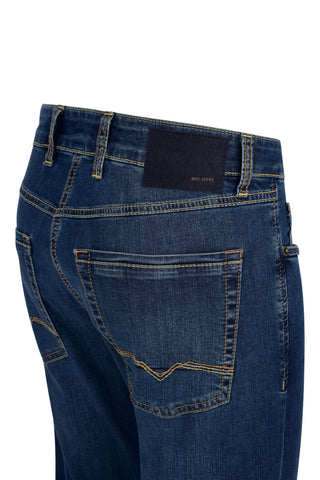 MAC ARNE PIPE Five-Pocket Jeans - Deep Harbor Blue - 0506-00-1794-H633