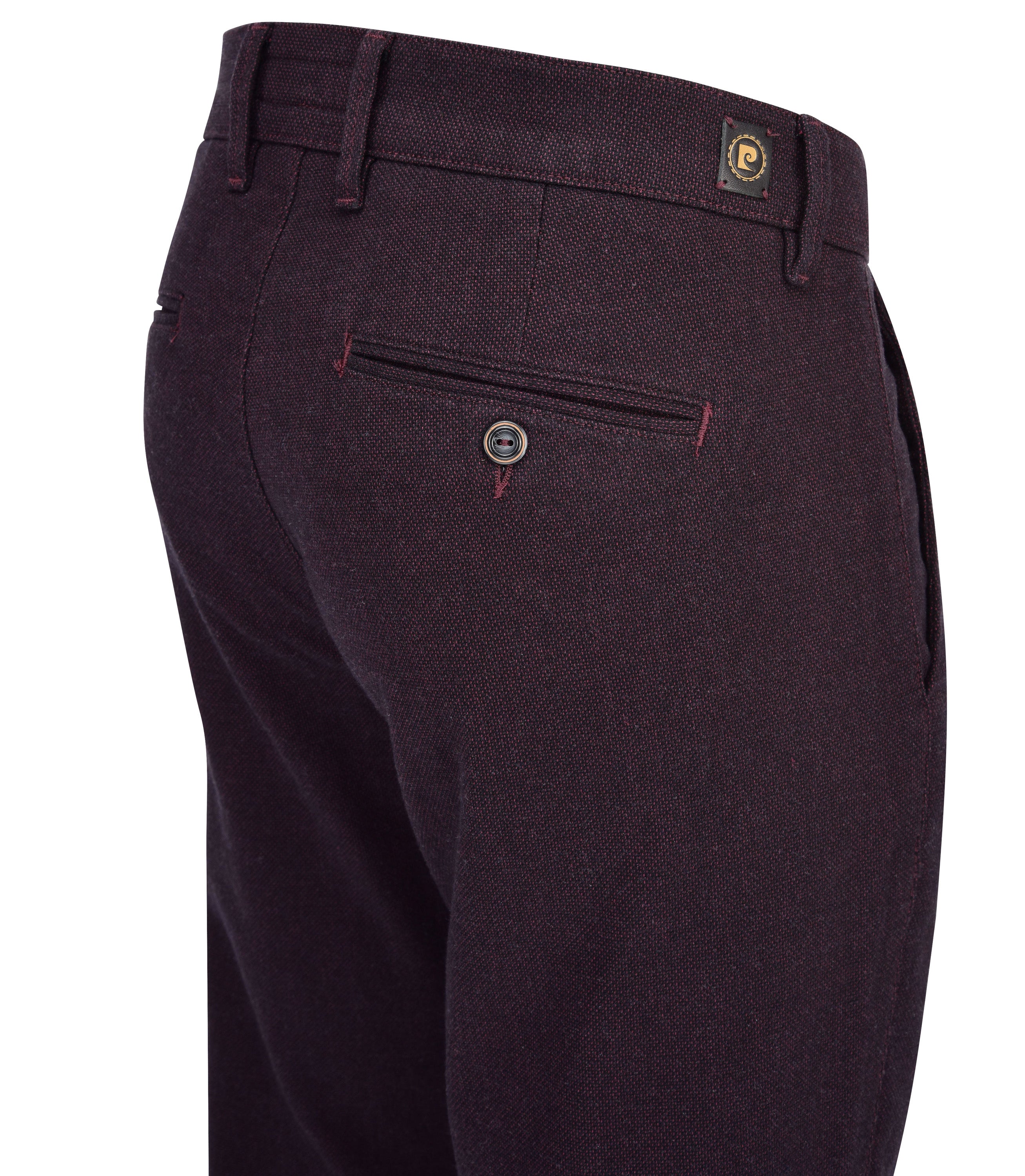 PIERRE CARDIN LYON Chino - Crimson Haze Black - 33747 4745.96 von Pierre Cardin