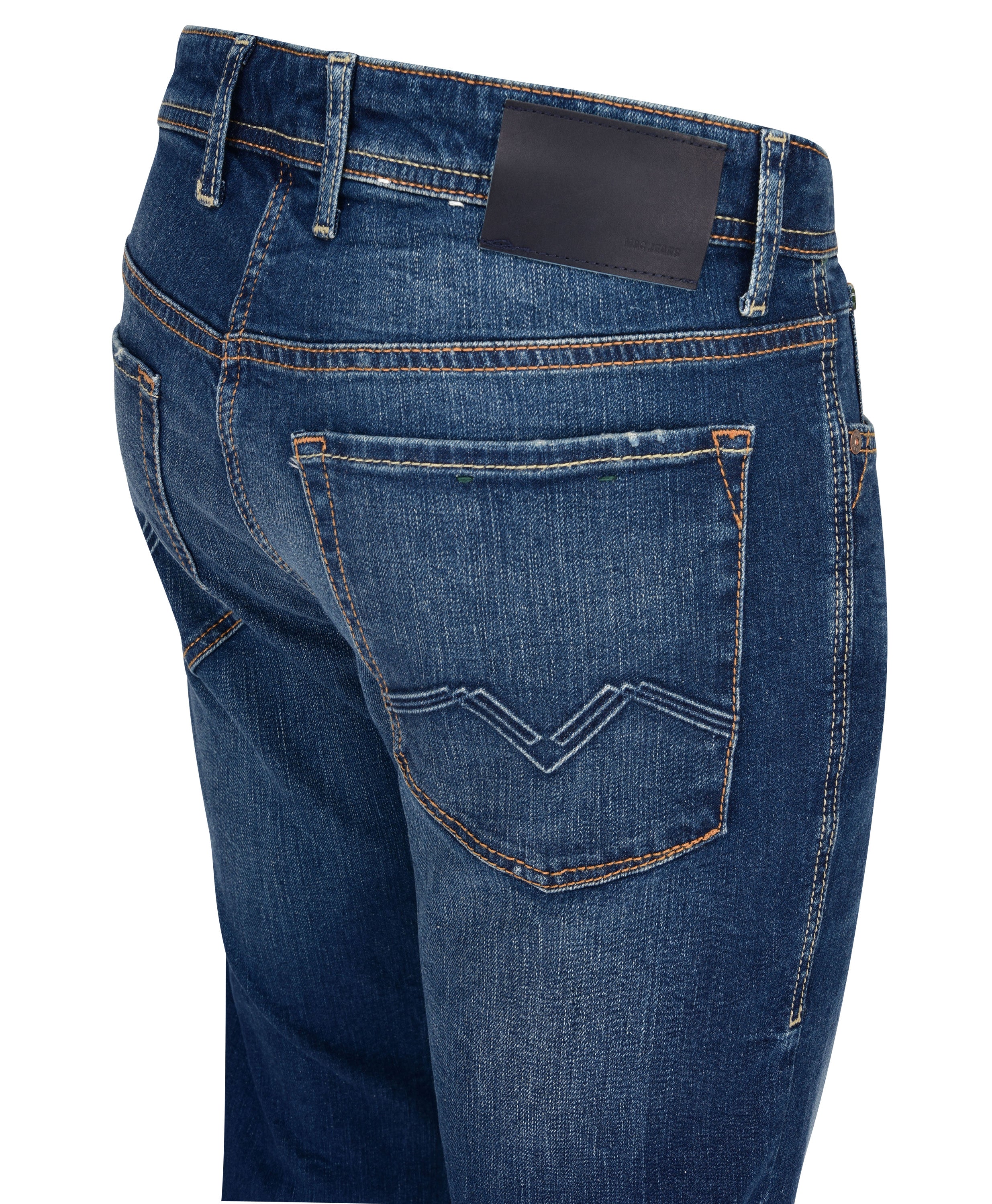 MAC ARNE PIPE Five Pocket - Deep Indigo Blue - 0514-90-0970-H676 von MAC