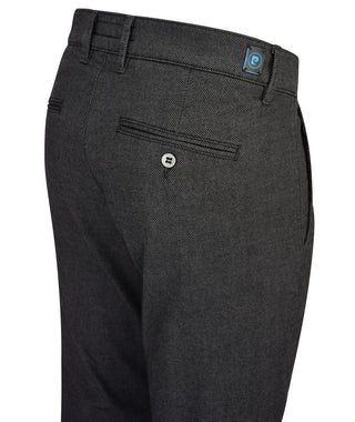 PIERRE CARDIN Lyon Chino - Charcoal Blue Shimmer - 33757 4746.83