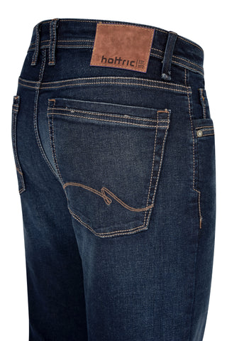 HATTRIC HUNTER Jeans - Deep Indigo Stonewash - 688385 9696.45