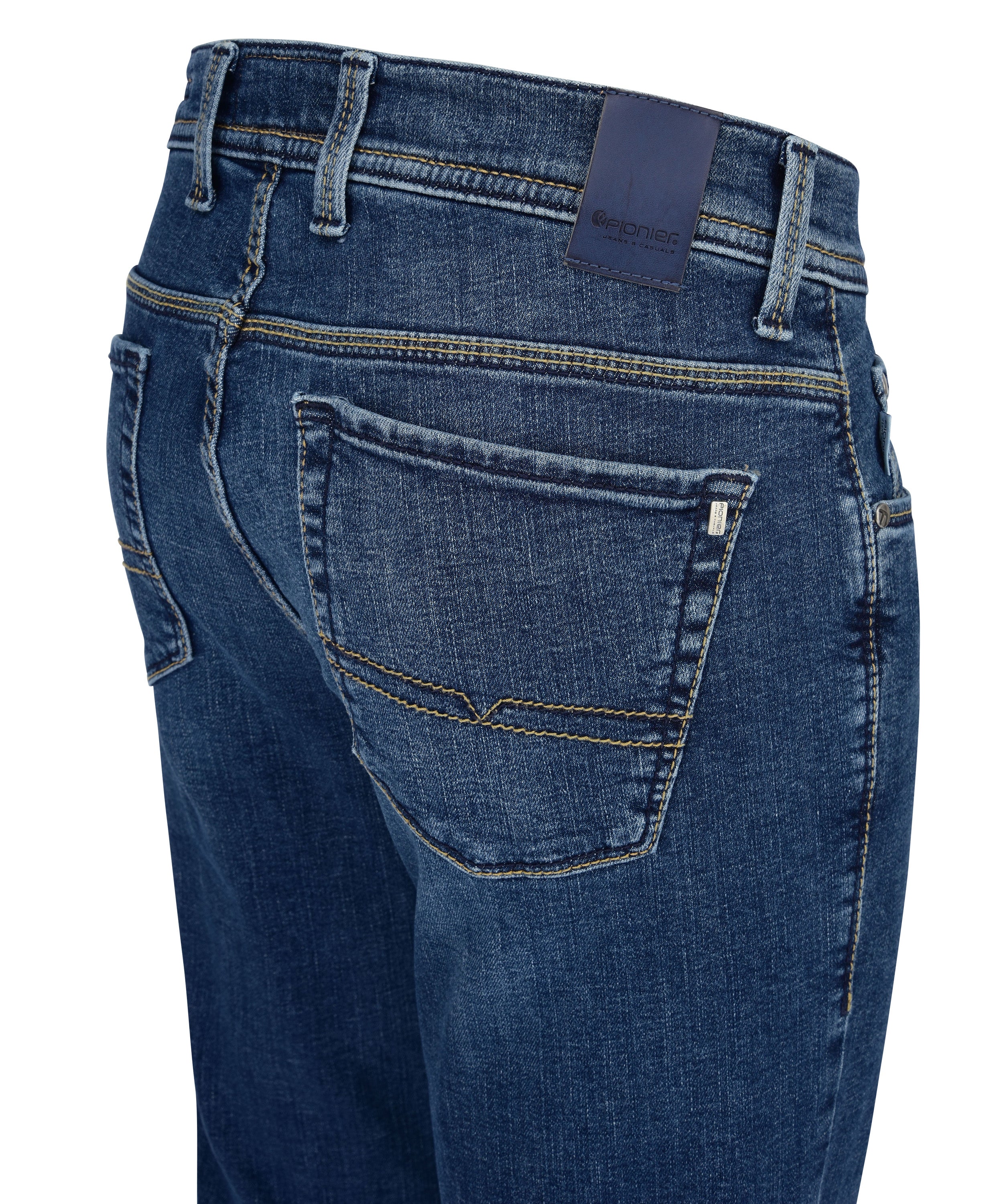 PIONIER THOMAS Jeans - Azure Ripple Wash - 2079 6194.167 von Pionier Jeans &amp; Casual