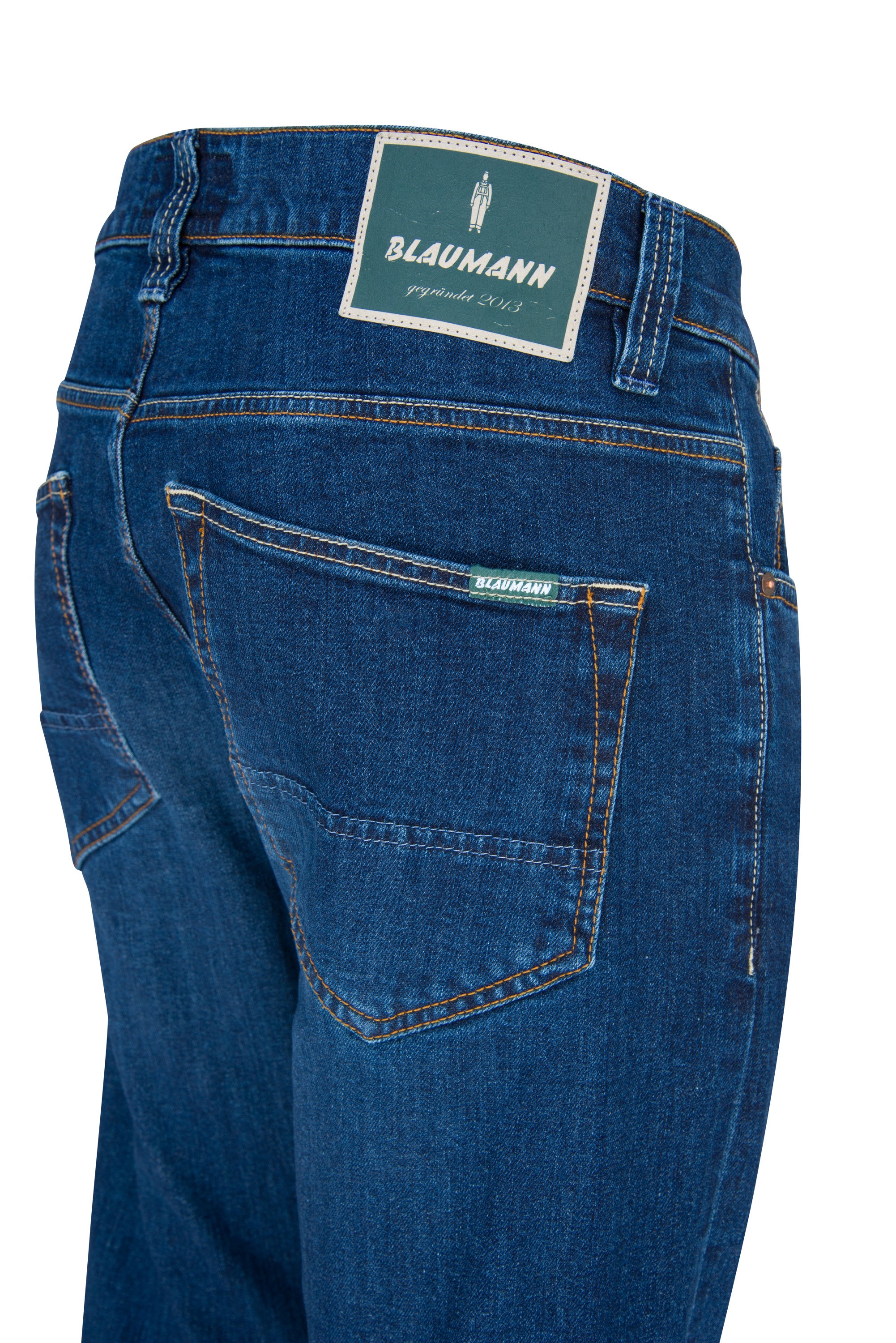 BLAUMANN JEANS SCHMAL Slim Jeans - Deep Indigo Blue - 1003-201-469 von Blaumann Jeans