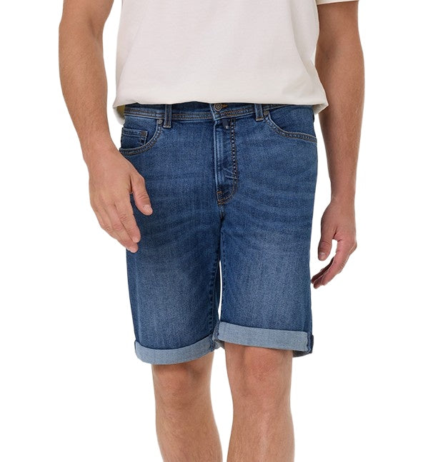 PIERRE CARDIN Sisteron Bermuda Shorts - Blue Lagoon Stone - 34520 8054.6828