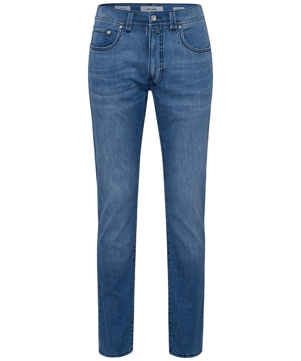 PIERRE CARDIN LYON TAPERED Jeans - Ocean Wash Blue - 34510 8083.6827