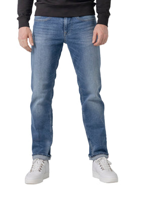 PETROL INDUSTRIES Riley Herren Straight Jeans - Ocean Roam Blue - RILEY 5751
