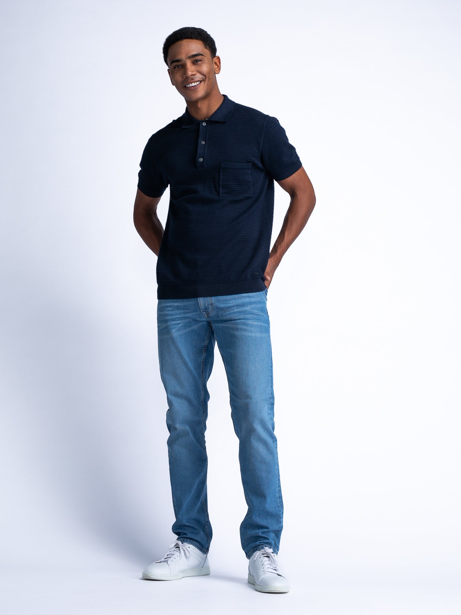 PETROL INDUSTRIES Starling Herren Jeans - Coastal Mist Light - STARLING 5701 von Petrol Industries