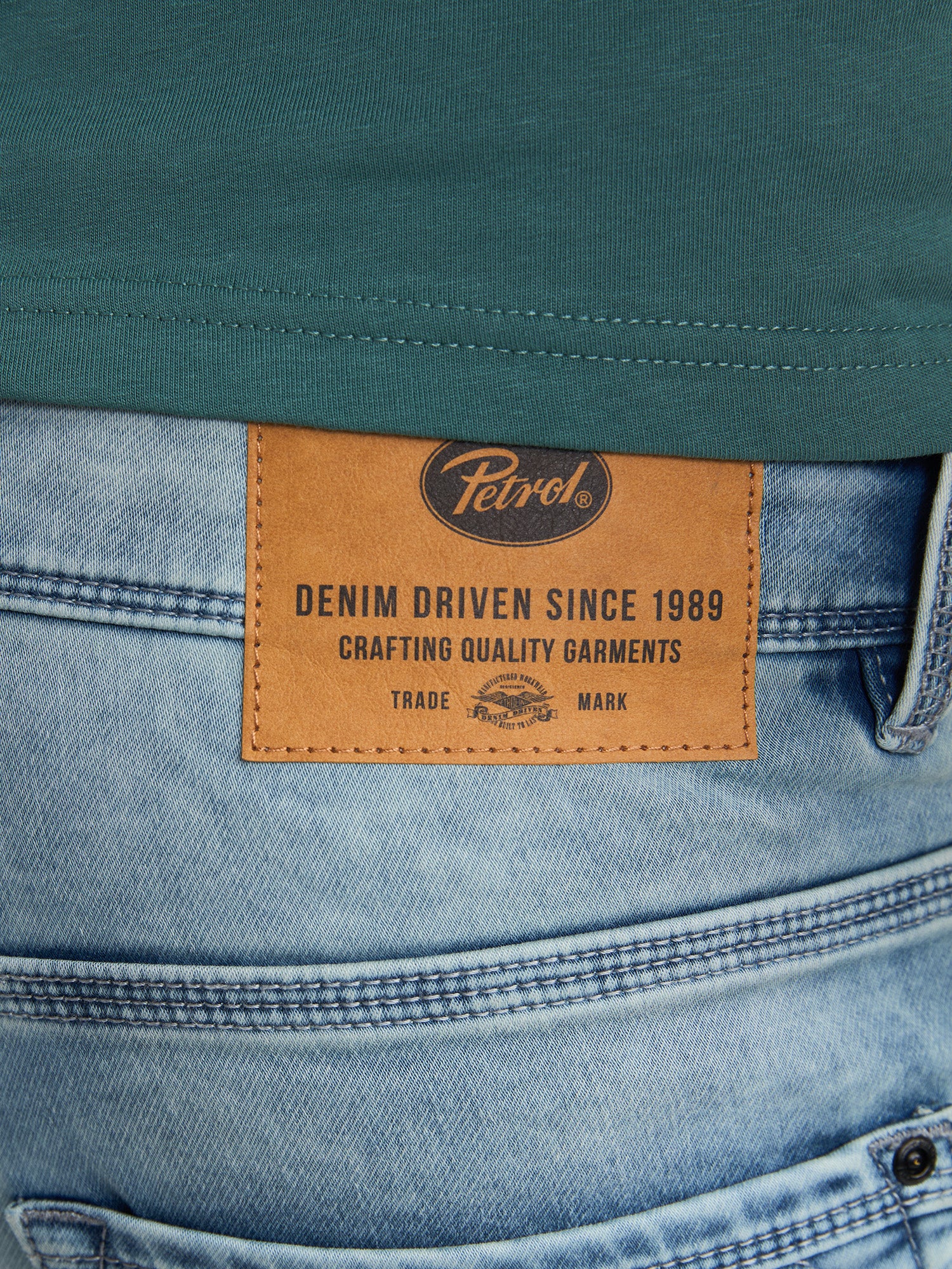 PETROL INDUSTRIES Jackson Shorts - Misty Harbor Blue - M-ROS-SHO001 5707 von Petrol Industries