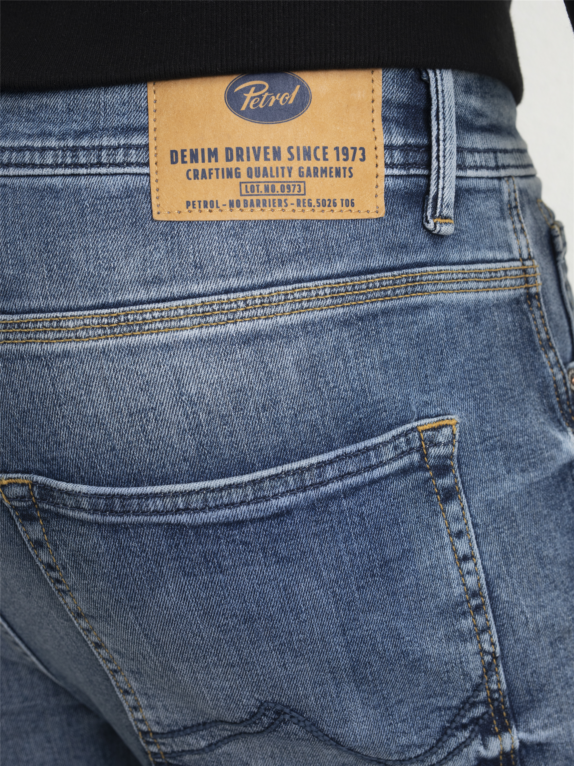 PETROL INDUSTRIES Seaham Jeans - Coastal Indigo Fade - SEAHAM-FUTUREPROOF 5713