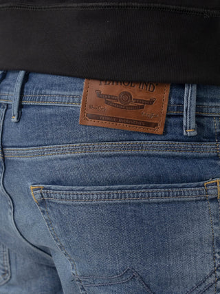 PETROL INDUSTRIES Riley Herren Straight Jeans - Ocean Roam Blue - RILEY 5751