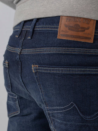 PETROL INDUSTRIES Riley Five Pocket - Indigo Workshop Blue - RILEY 5802