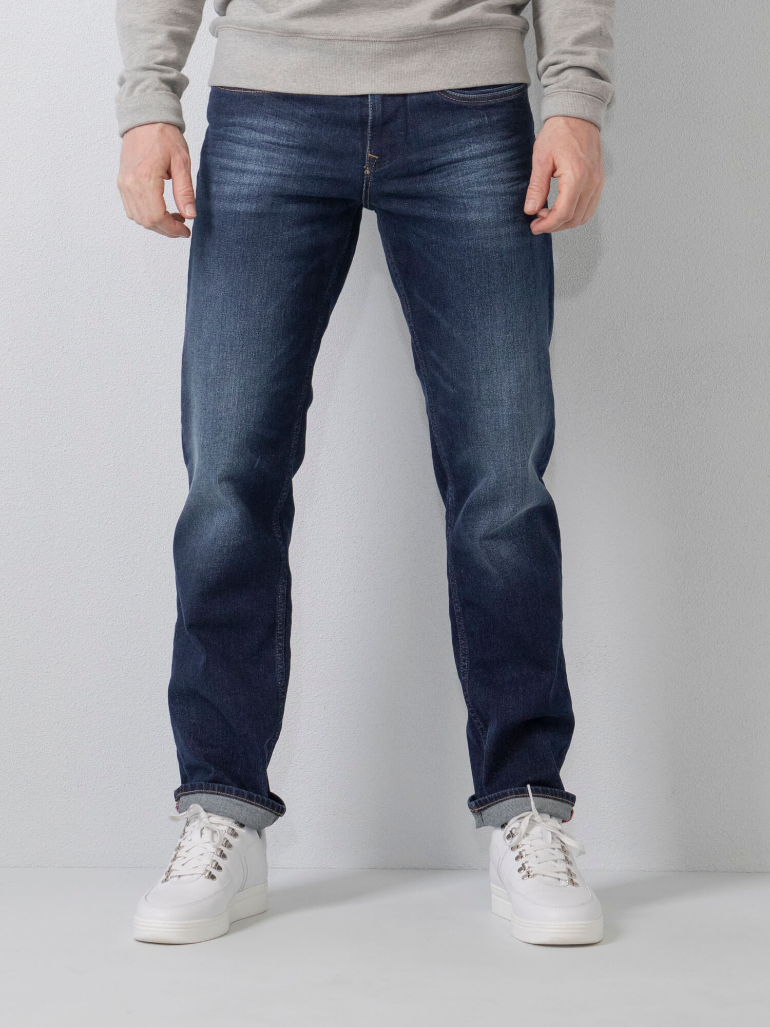 PETROL INDUSTRIES Riley Five Pocket - Indigo Workshop Blue - RILEY 5802