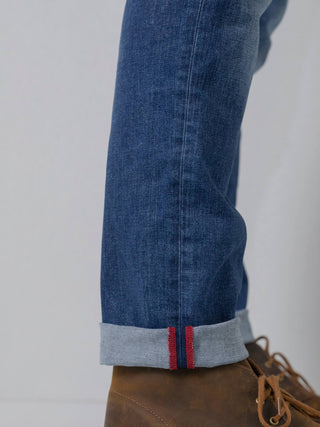 PETROL INDUSTRIES Russel Tapered Jeans - Ocean Grit Blue - RUSSEL 5850