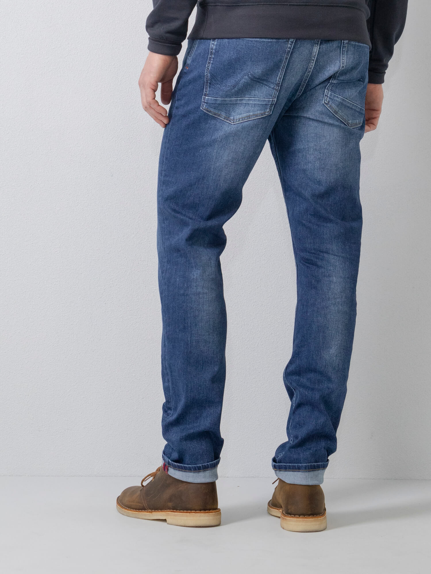 PETROL INDUSTRIES Russel Tapered Jeans - Ocean Grit Blue - RUSSEL 5850