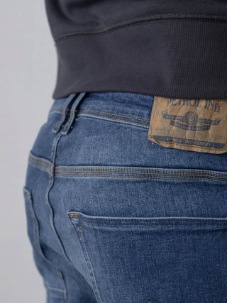 PETROL INDUSTRIES Russel Tapered Jeans - Ocean Grit Blue - RUSSEL 5850