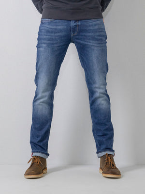 PETROL INDUSTRIES Russel Tapered Jeans - Ocean Grit Blue - RUSSEL 5850