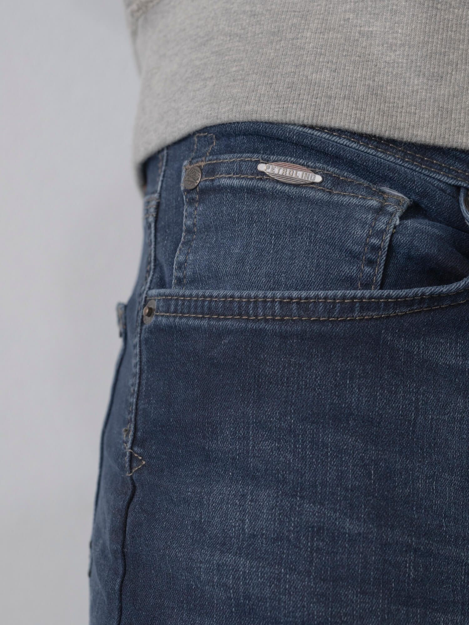 PETROL INDUSTRIES Seaham Classic Jeans - Midnight Ink Blue - SEAHAM-CLASSIC 5855 von Petrol Industries