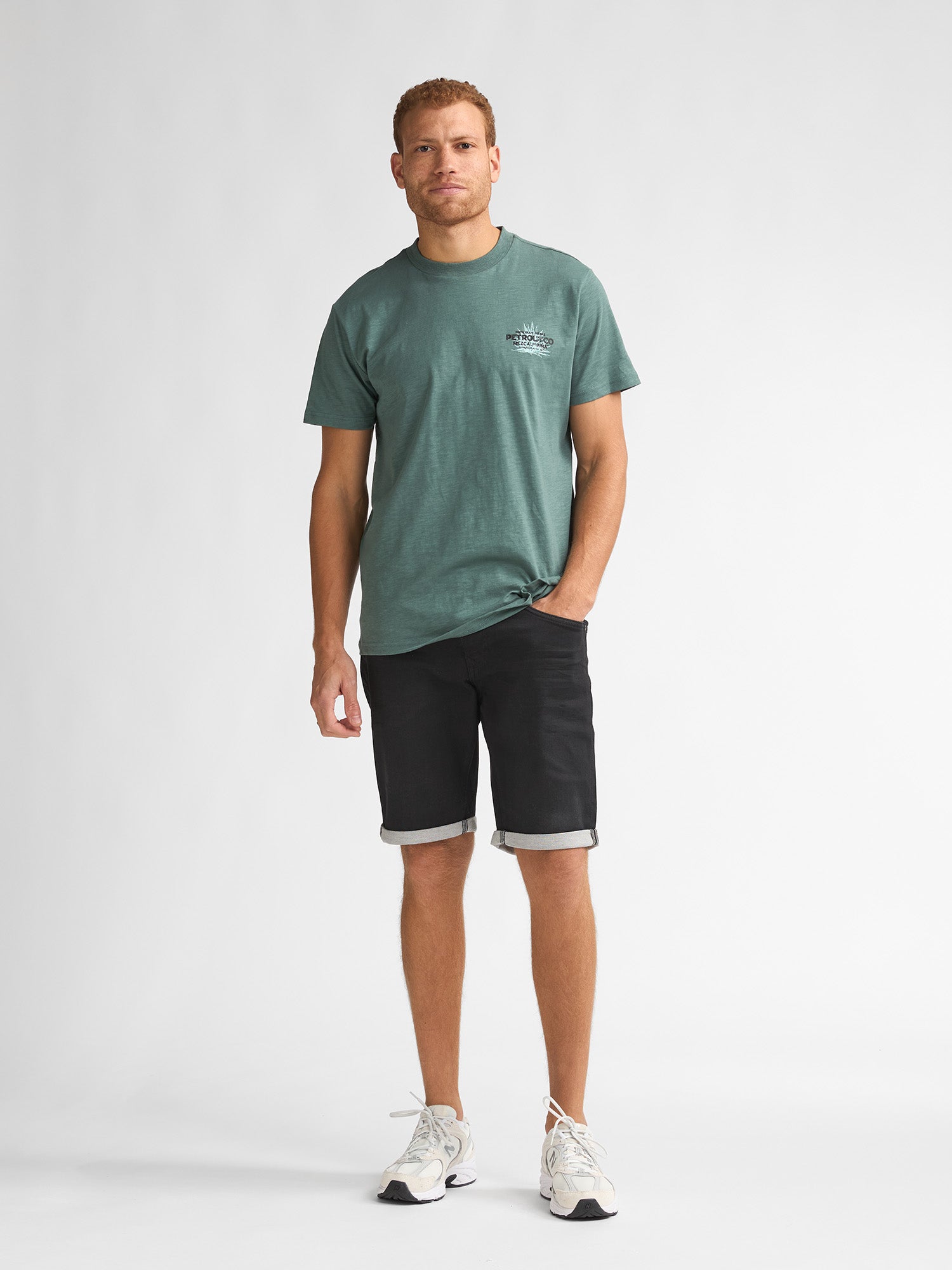 PETROL JACKSON SHORTS black stone 9705 von Petrol Industries