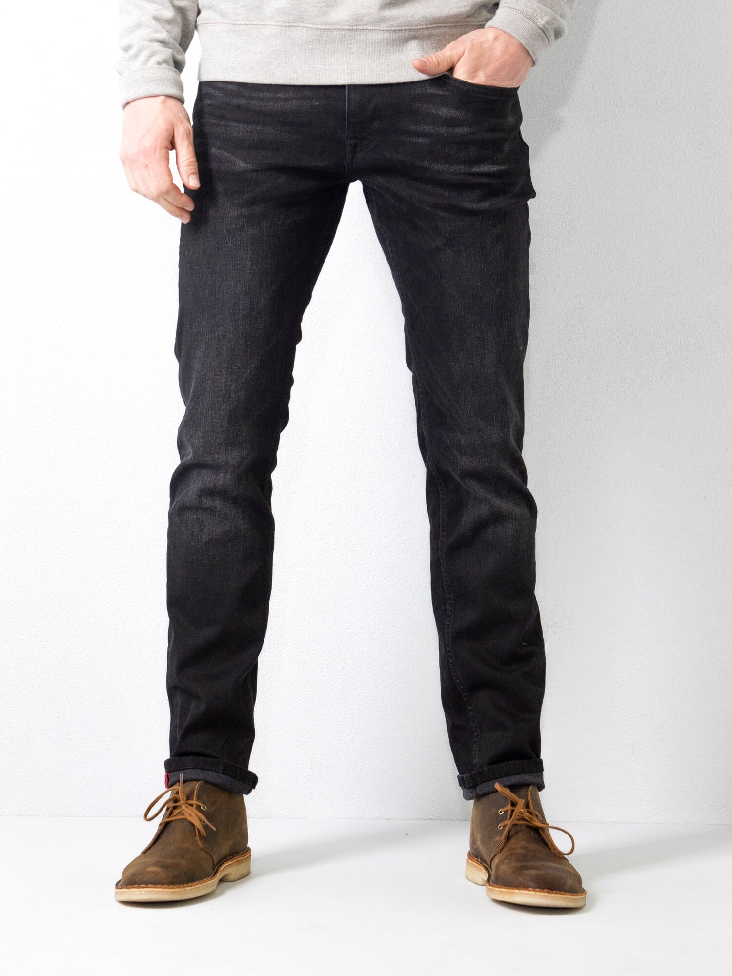 PETROL INDUSTRIES Russel Five Pocket - Midnight Asphalt Black - RUSSEL 9705 von Petrol Industries